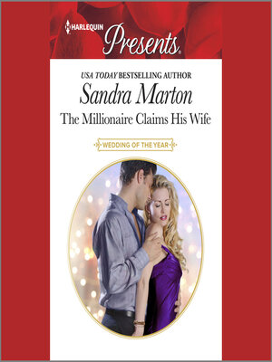 cover image of The Millionaire Claims His Wife